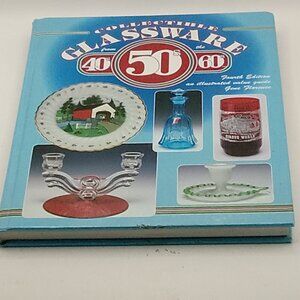Vtg GLASSWARE 40s 50s 60s Illustrated GUIDE BOOK 1998 4th Ed Reference FLORENCE